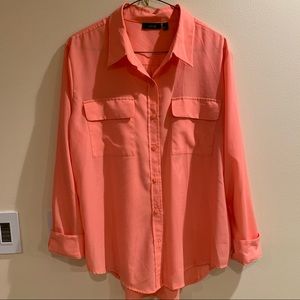 Apt. 9 Coral Blouse